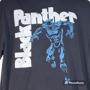 Marvel Men's XL Black Panther Graphic Tee-Shirt